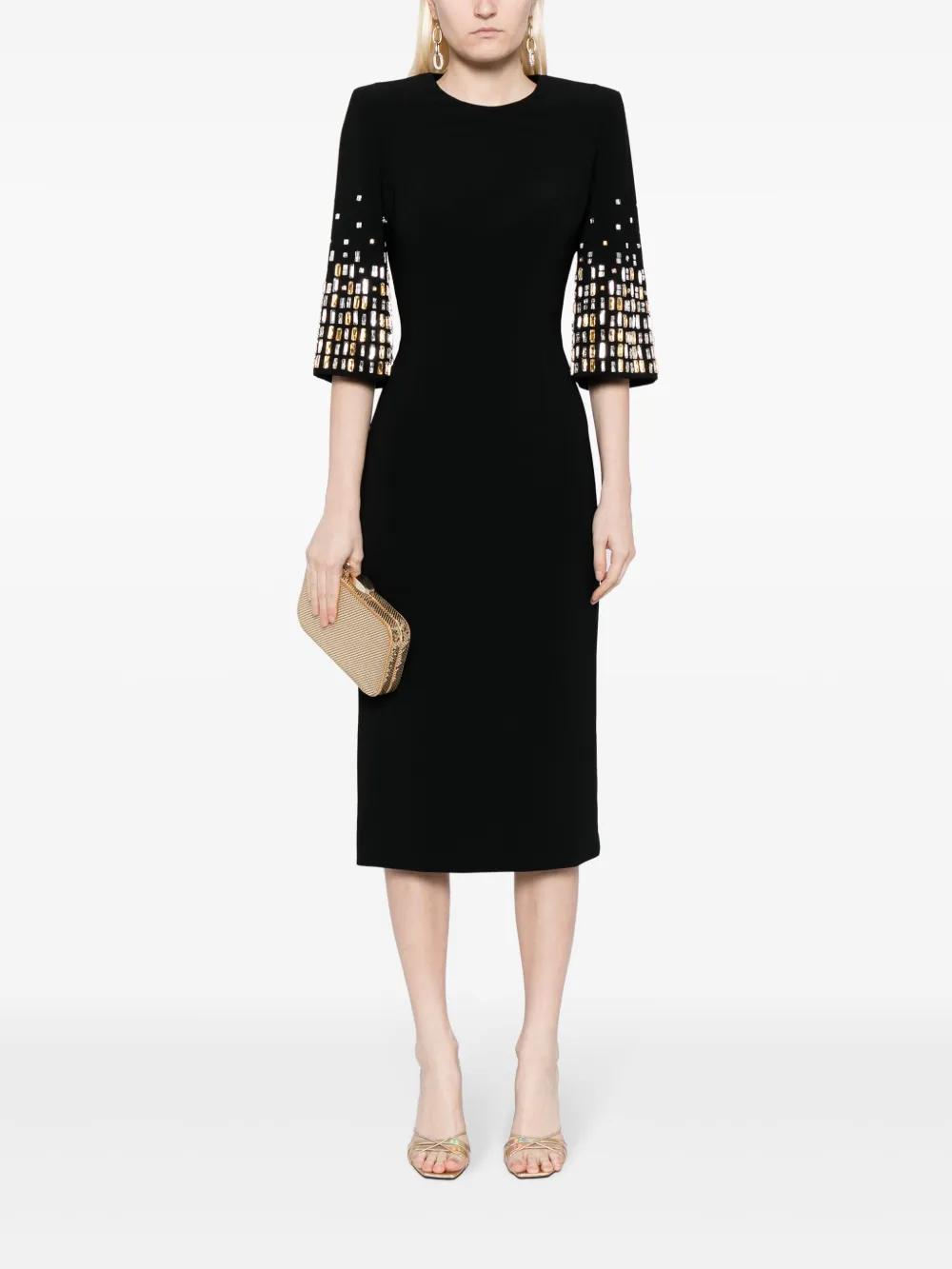 Highball Queen crystal-embellished midi dress Product Image