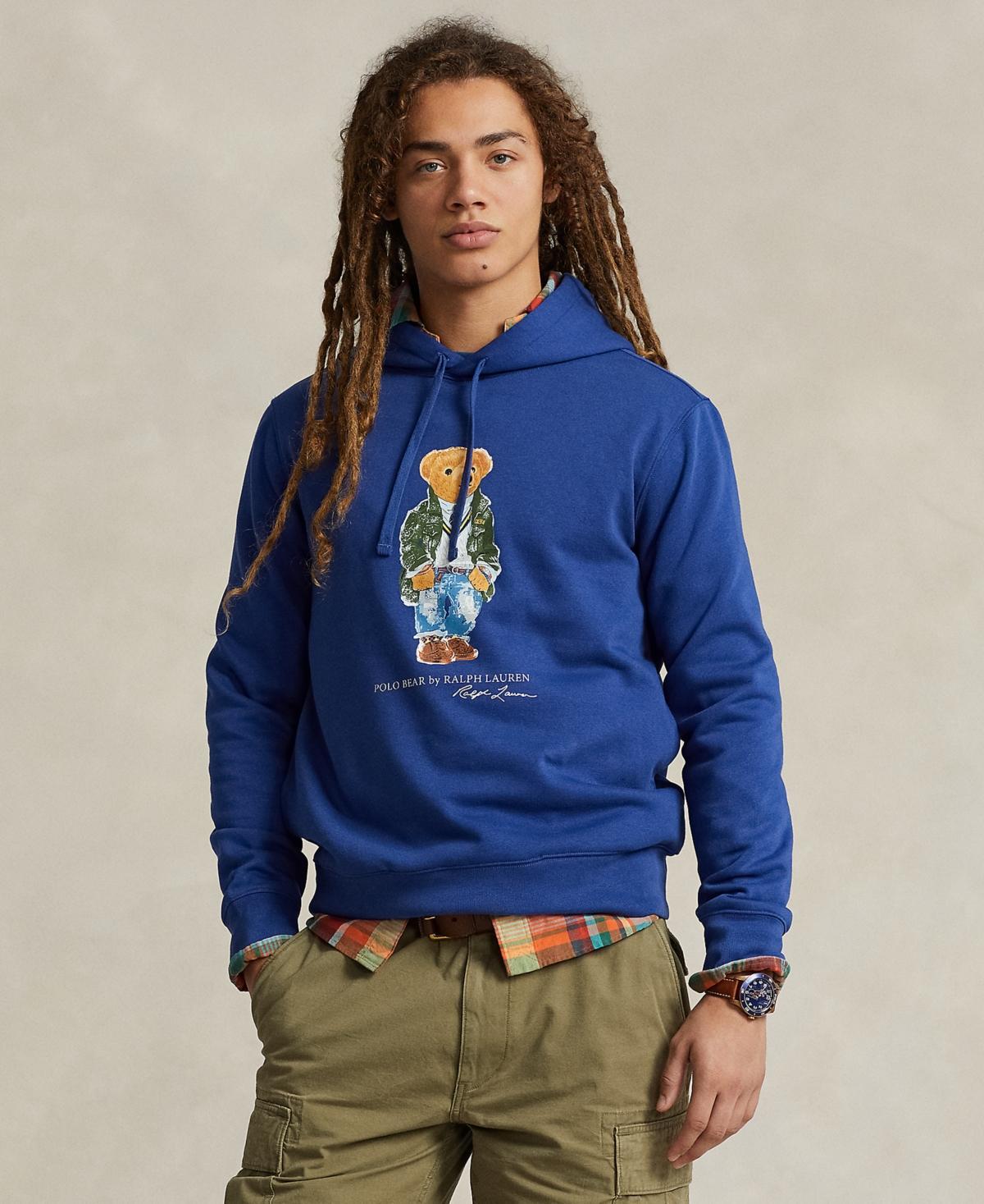 Mens Polo Bear Fleece Sweatshirt Product Image