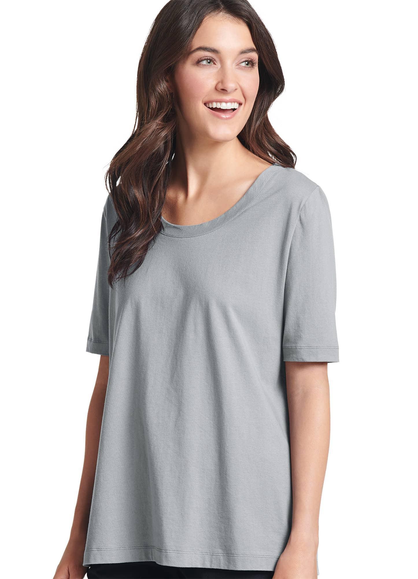 Women's Jockey® Everyday Essentials Pajama Tee, Size: Medium, Grey Gray Product Image