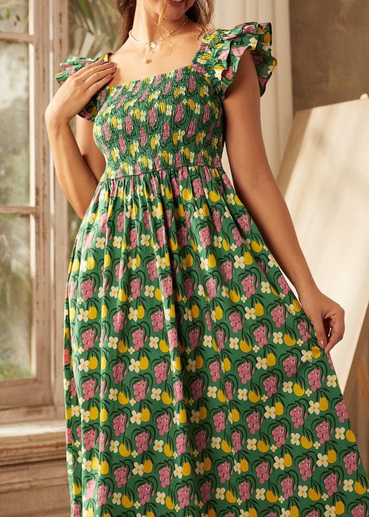 Flair and Square Babydoll Dress Product Image