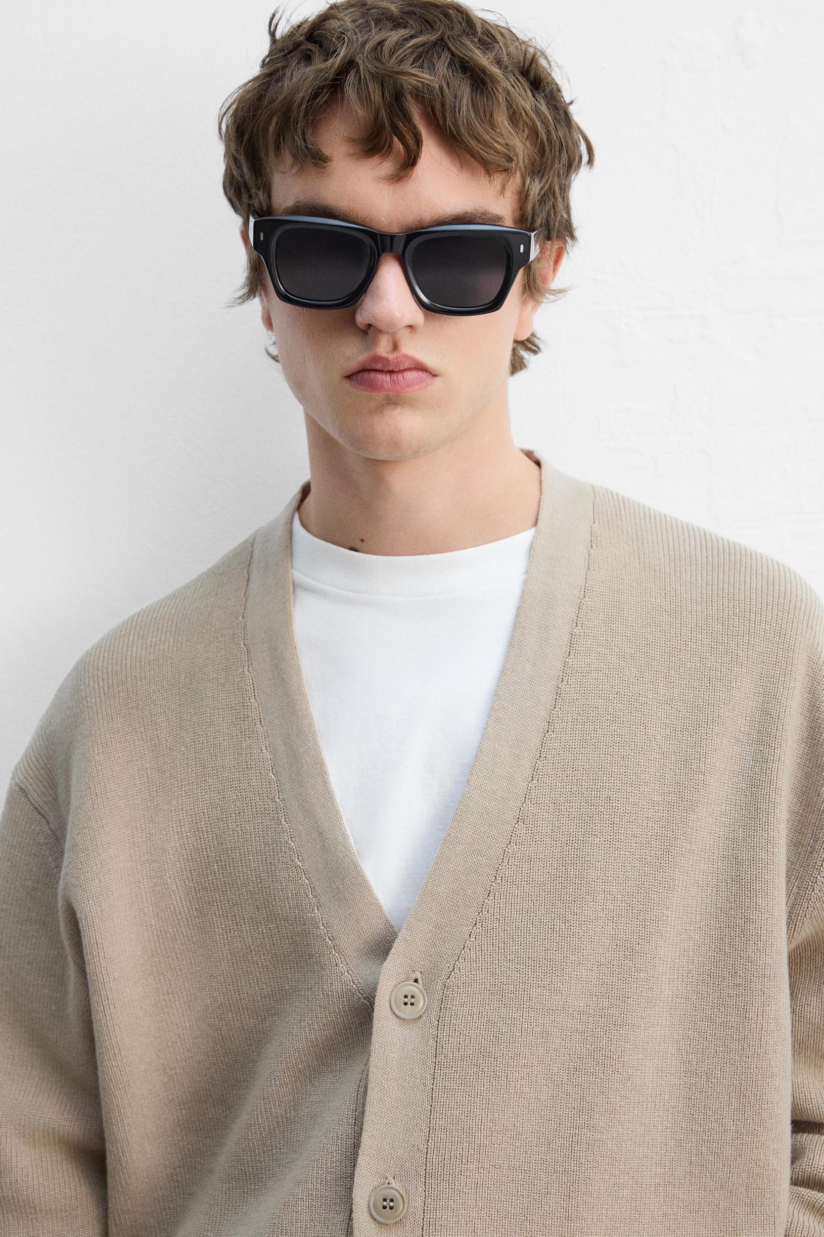COTTON BLEND CARDIGAN Product Image