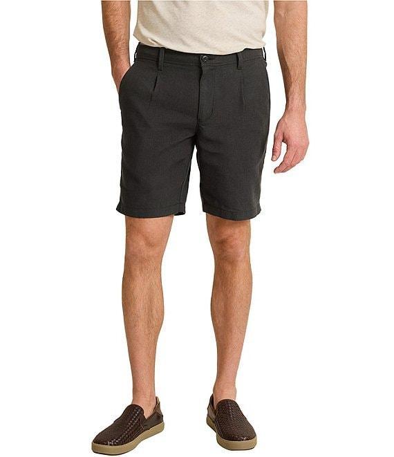 Tommy Bahama Isla Sands Stripe Single Pleat 9#double; Inseam Shorts Product Image