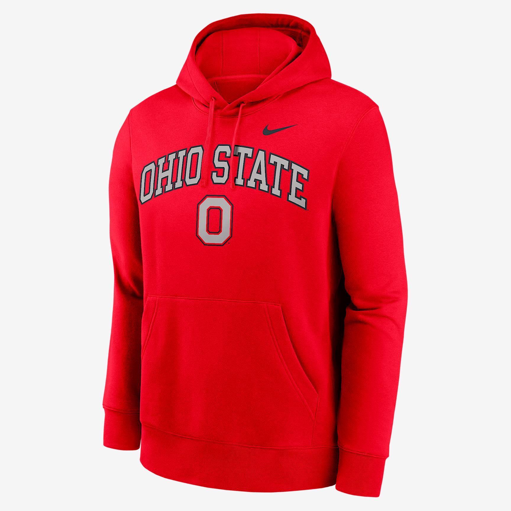 Ohio State Arch Men's Nike College Pullover Hoodie Product Image