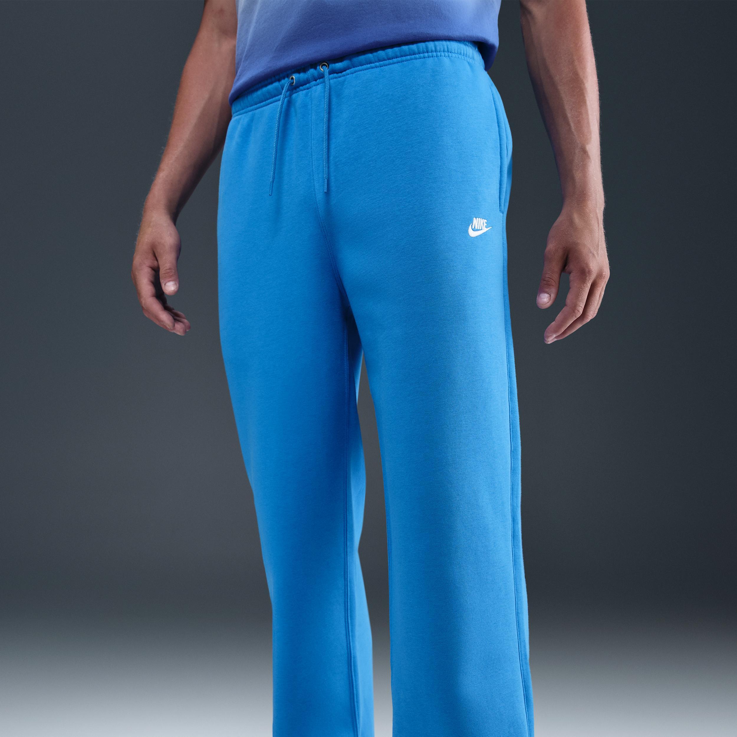 Nike Men's Club Open-Hem Fleece Pants Product Image