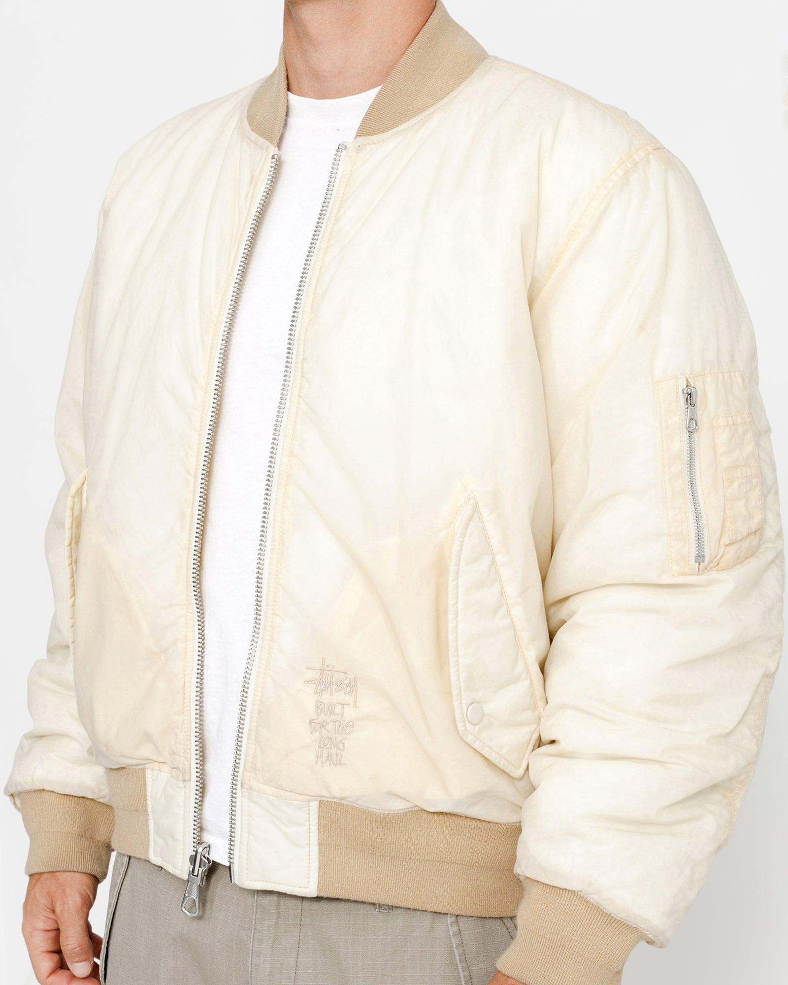 WAXED BUILT BOMBER JACKET Male Product Image