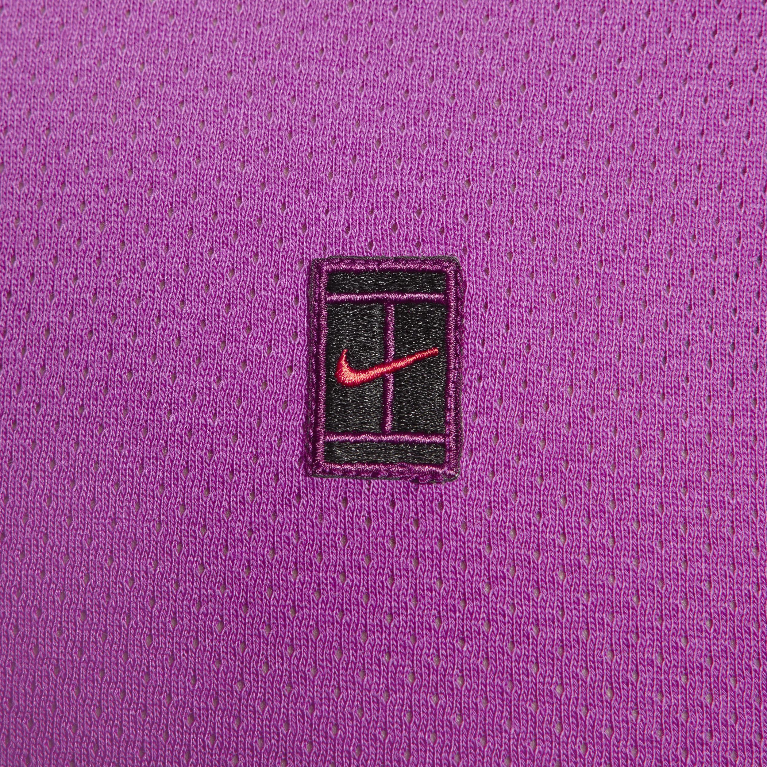 NikeCourt Heritage Men's Short-Sleeve Tennis Top Product Image