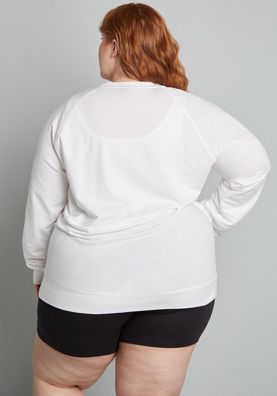ModCloth x Marisol Muro Rush of Style Cotton Sweatshirt Product Image