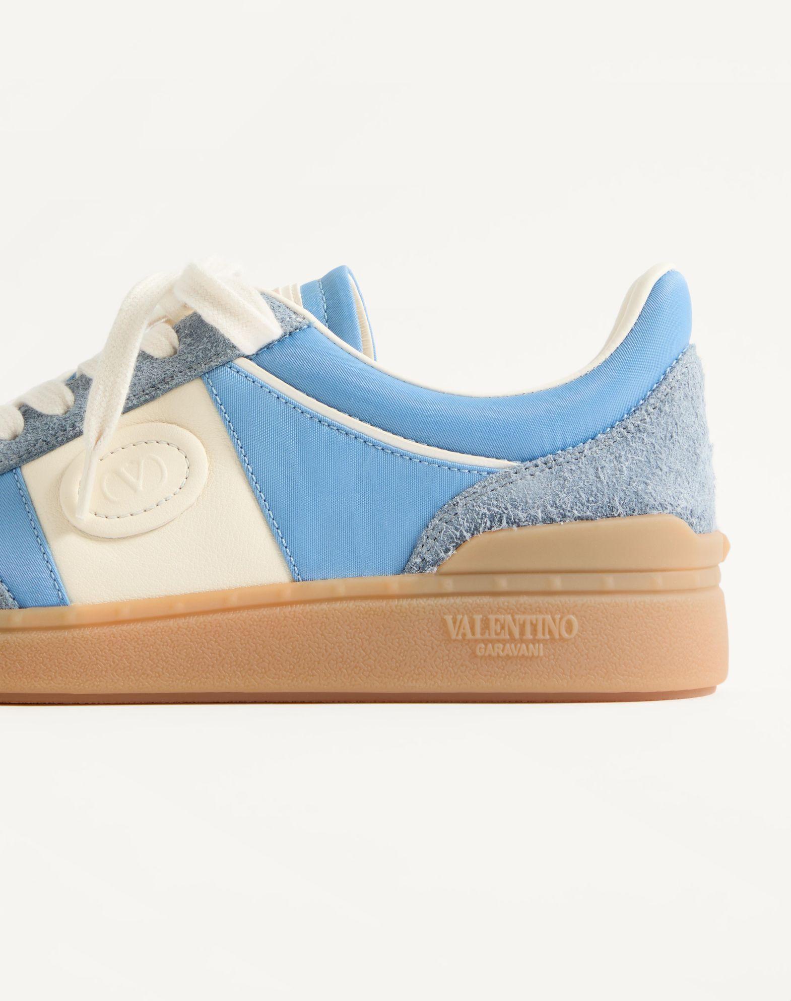 Upvillage Sneaker In Crust Leather With Nappa Calfskin Leather Band Product Image