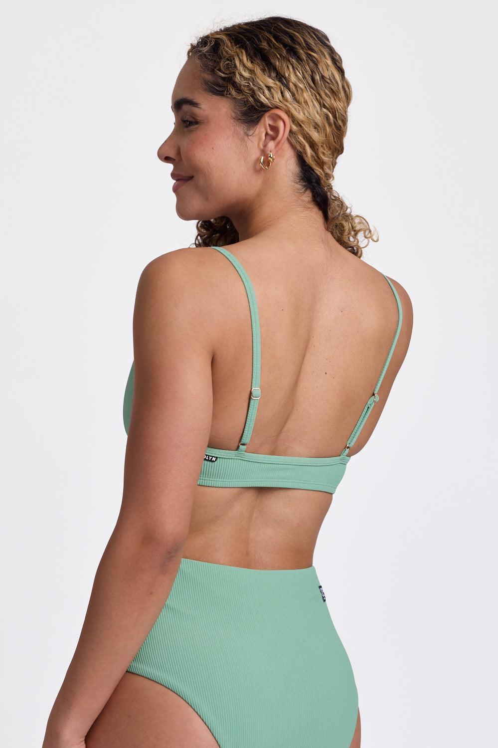 Eryn Ribbed Bikini Top Product Image