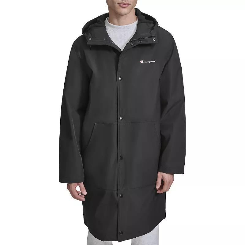 Men's Champion® Stadium Jacket With Fleece Lining, Size: Medium, Green Night Product Image