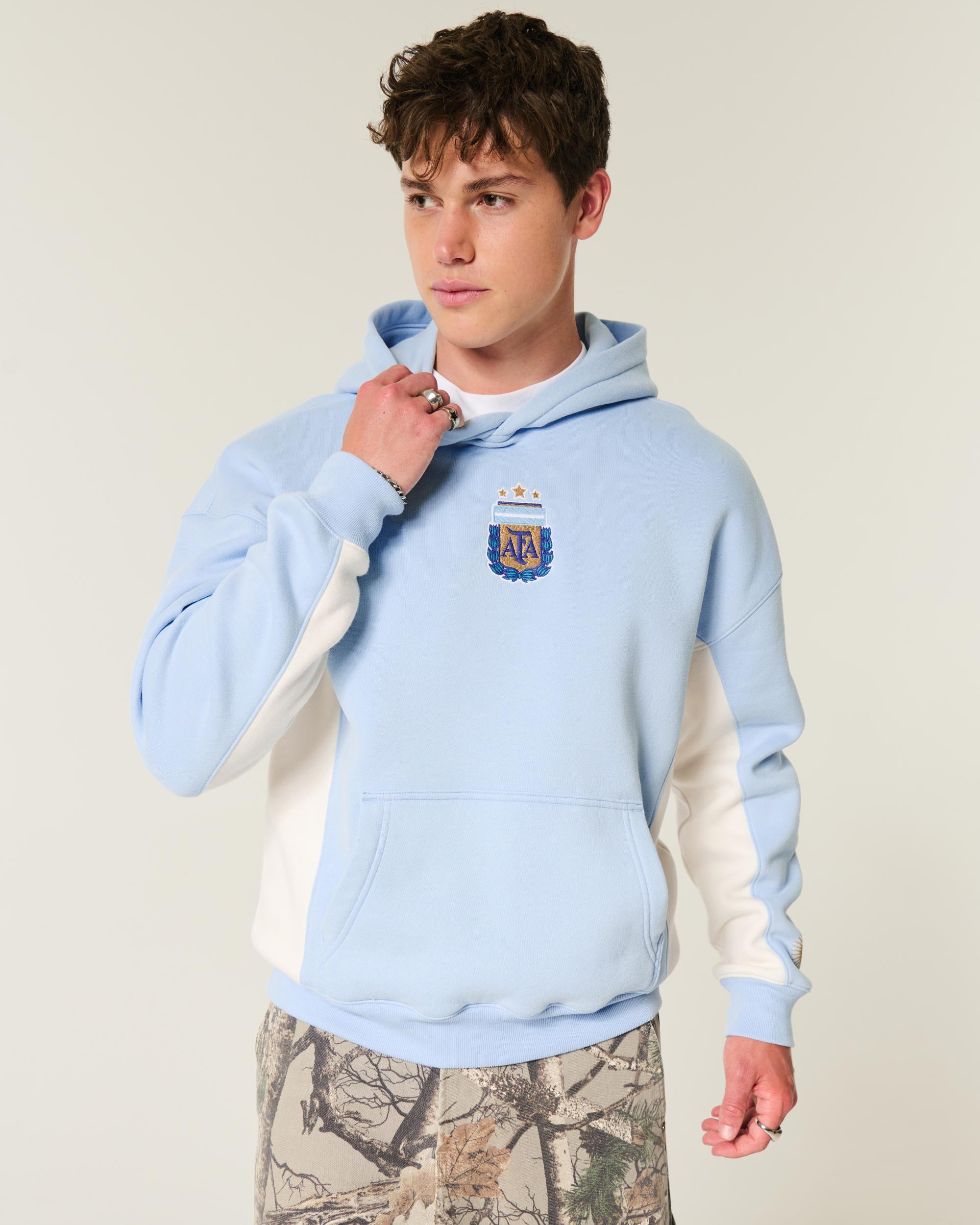 Relaxed Manchester City Graphic Hoodie Product Image