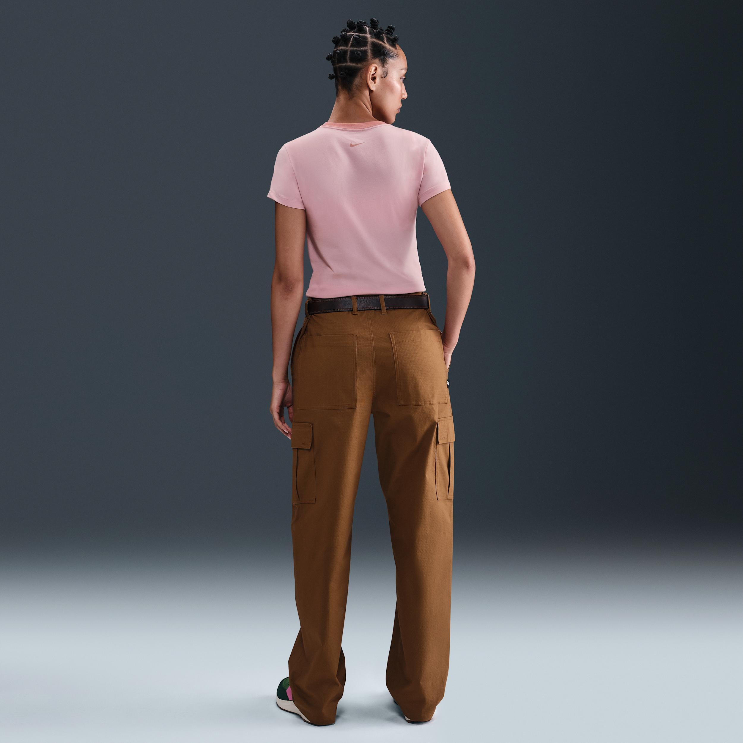 Women's Nike Sportswear Chill Knit Slim Cropped Graphic T-Shirt Product Image