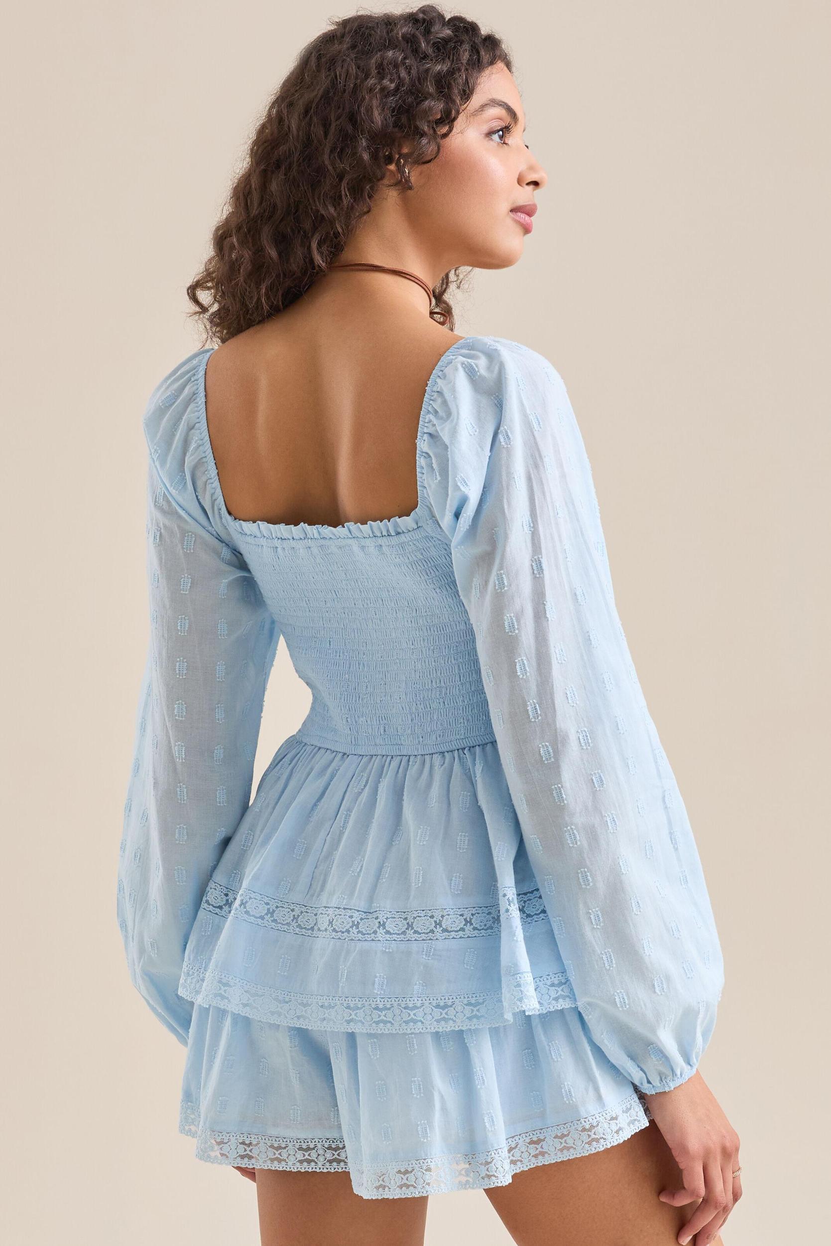 Hannah Double Layered Romper Product Image
