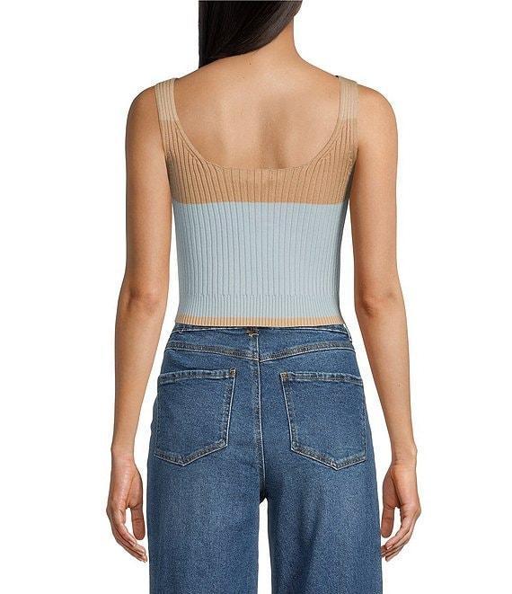 GB Coordinating Knit Sweater Tank Top Product Image