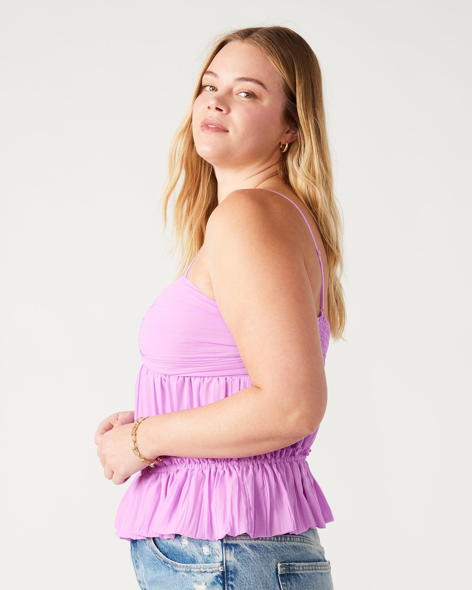 SOLANGE TOP PURPLE Female Product Image