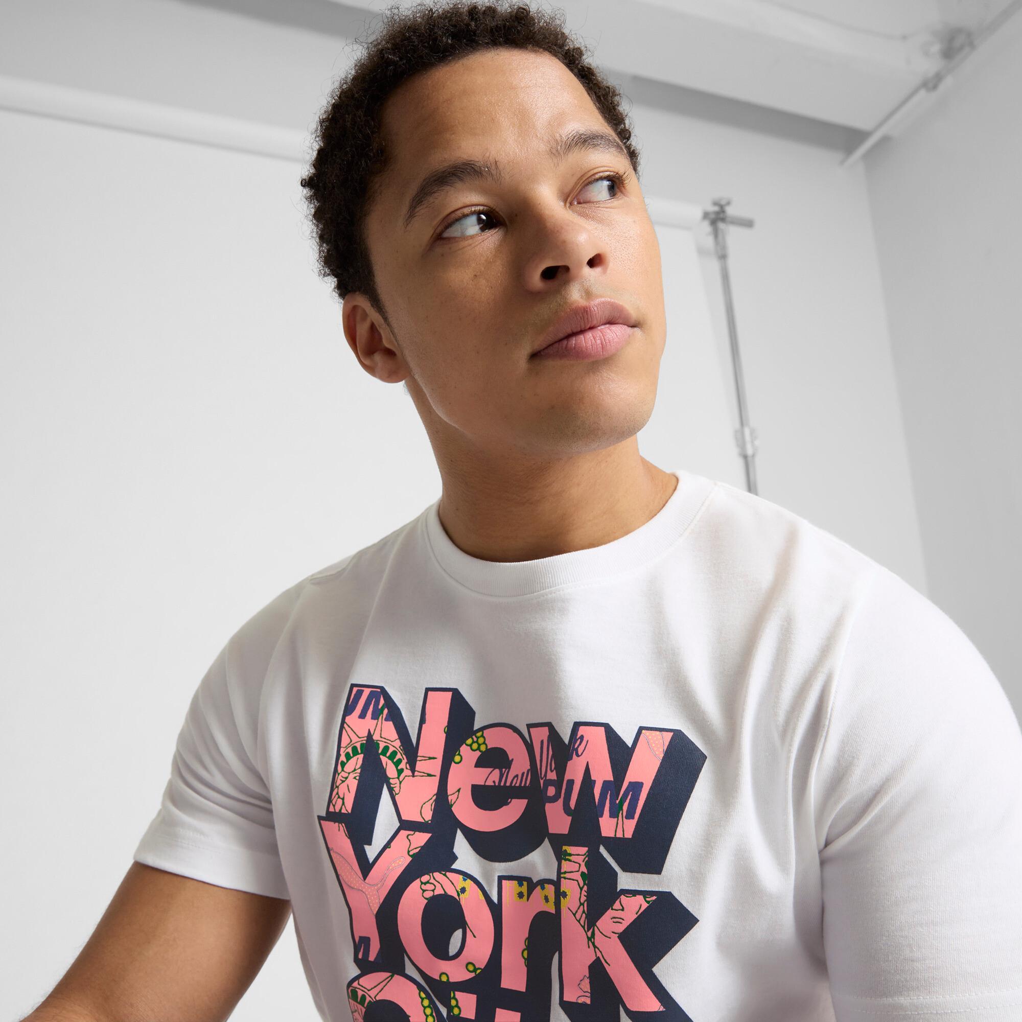 PUMA NYC Flagship Graphic Mens T-Shirt Product Image