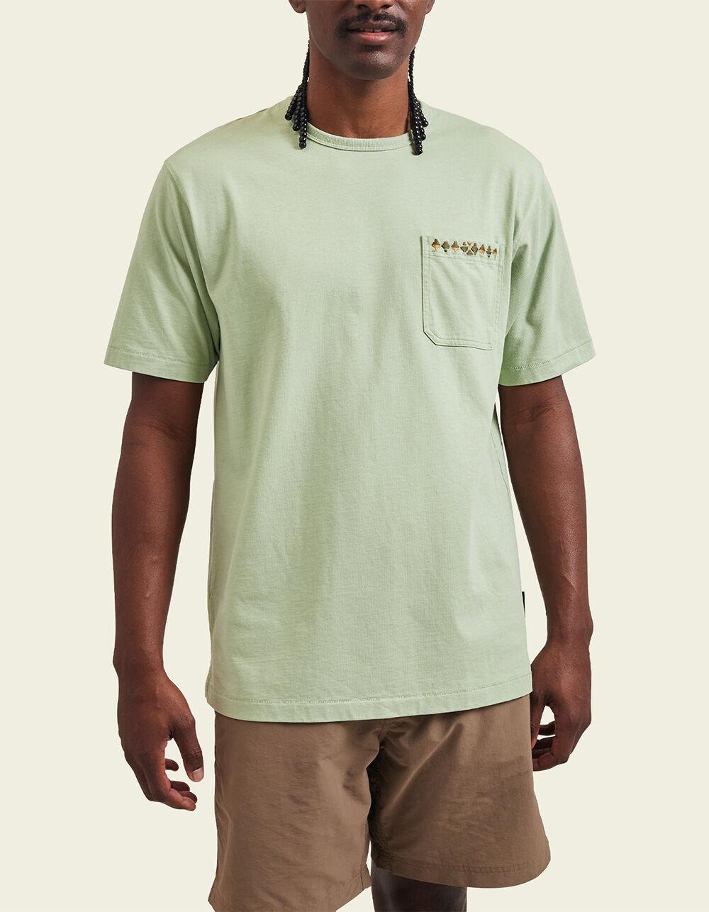 HOWLER BROTHERS Spectrum Mens Pocket Tee - OFF-BLACK Product Image
