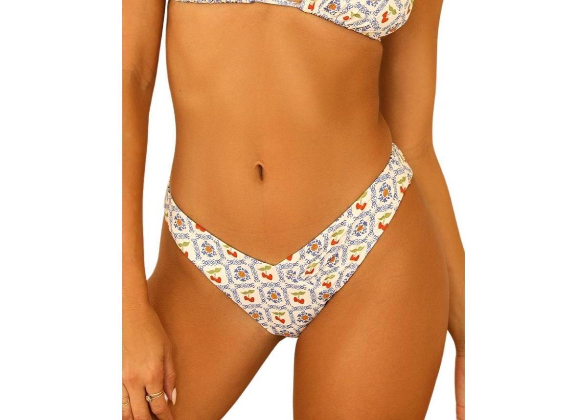 Dippin' Daisy's Women's Angel Asymmetrical V-Cut Bikini Bottom - Product Image