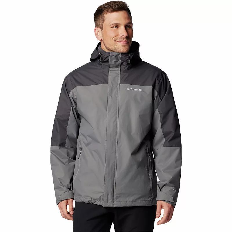 Men's Columbia Tunnel Falls II Interchange Jacket, Size: Small, City Gray Product Image