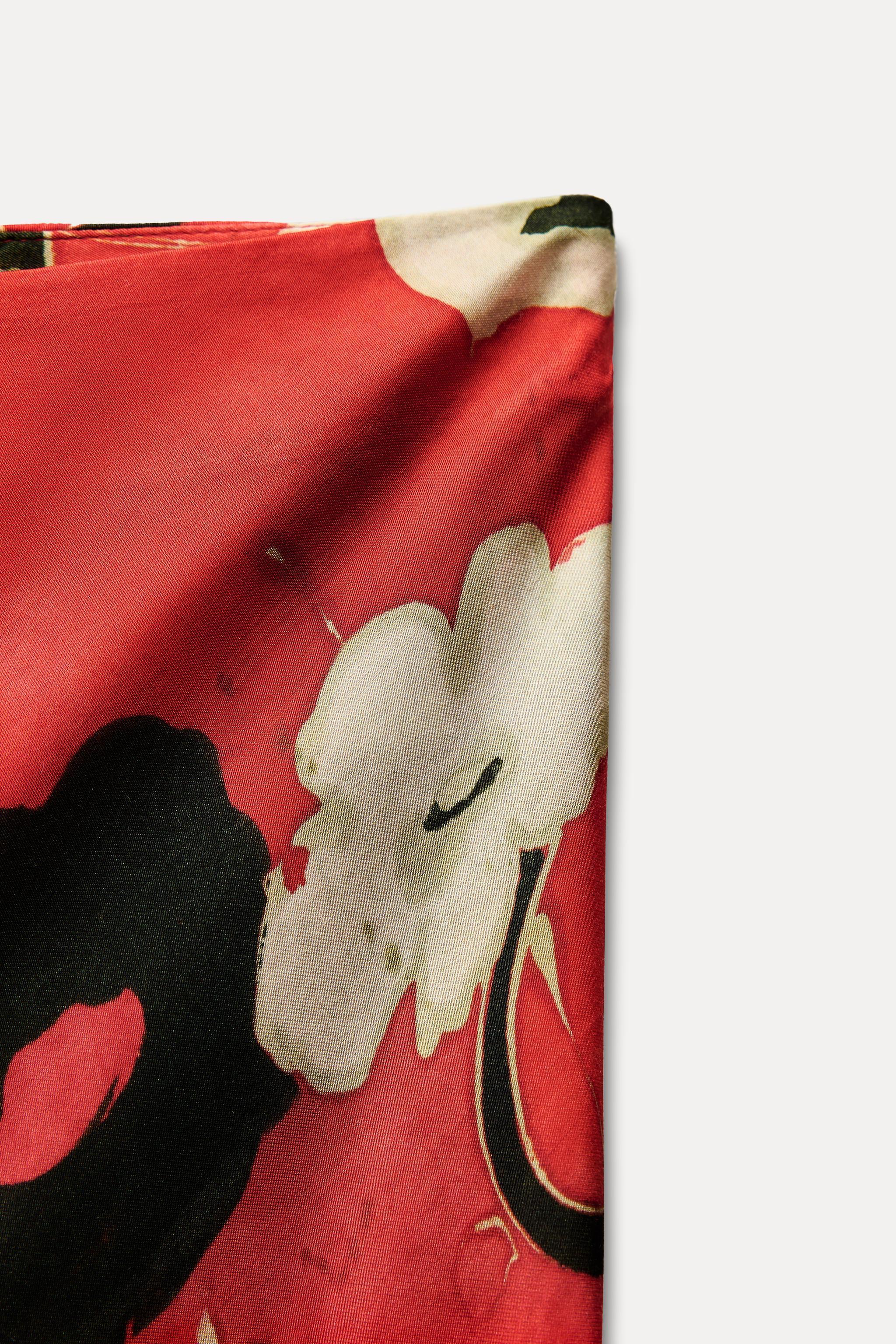 PRINTED MIDI SKIRT ZW COLLECTION Product Image
