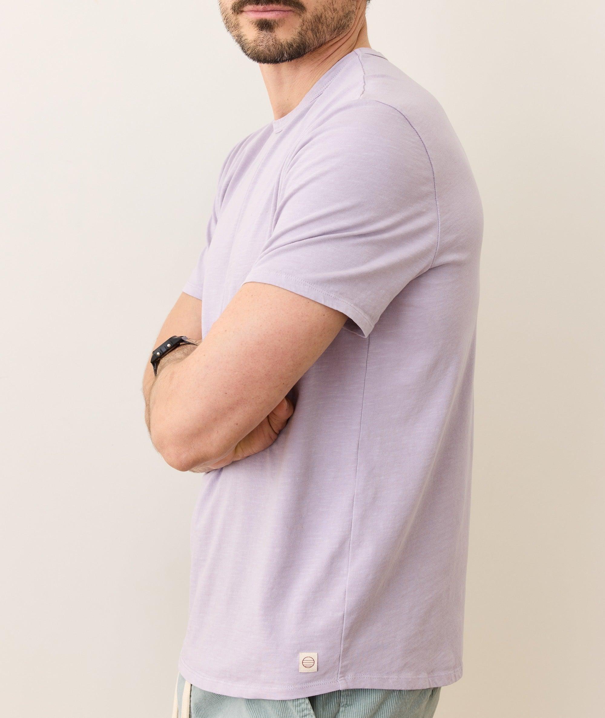 Saddle Hem Crew Tee Product Image
