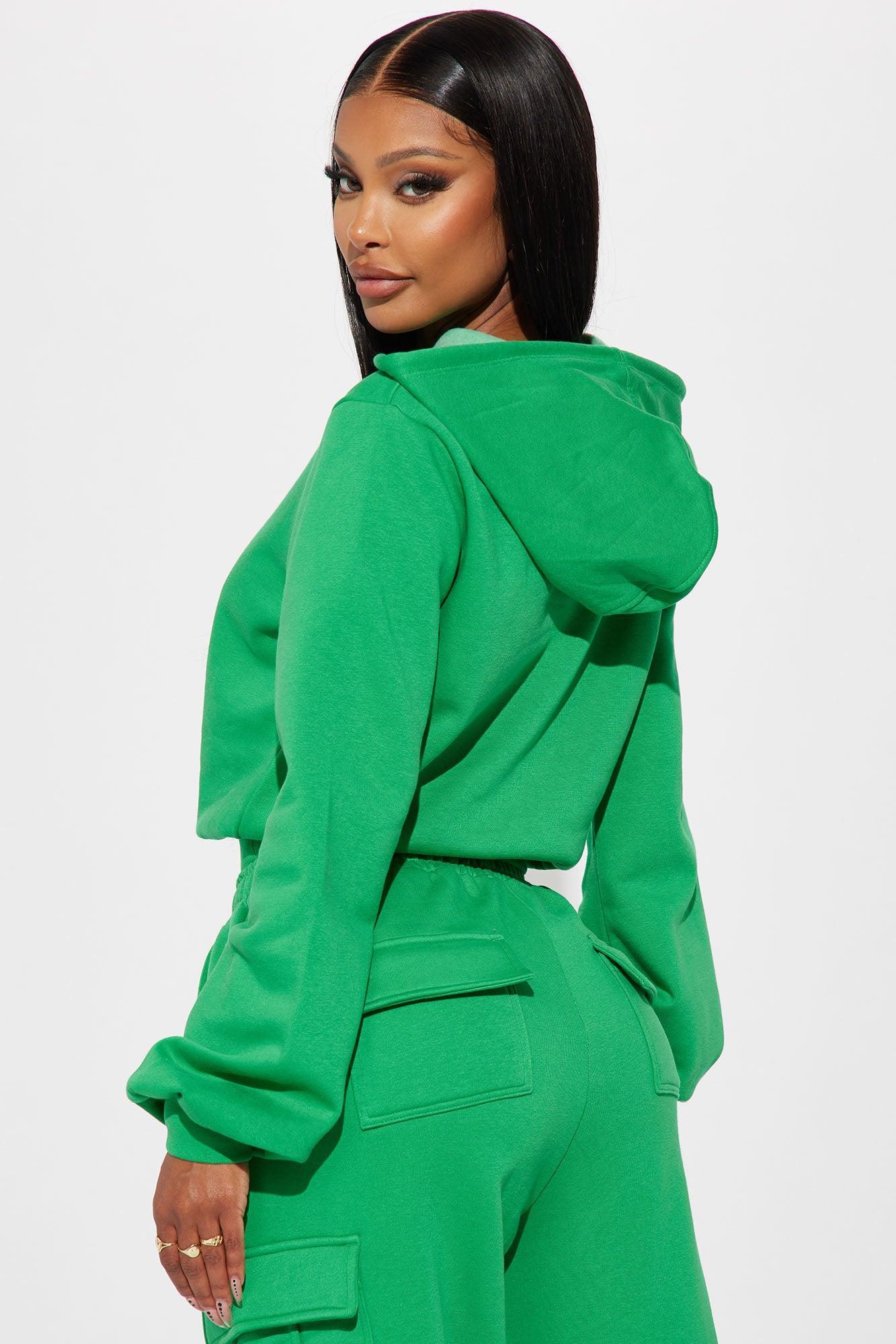 Easy Going Lounge Hoodie - Green Product Image