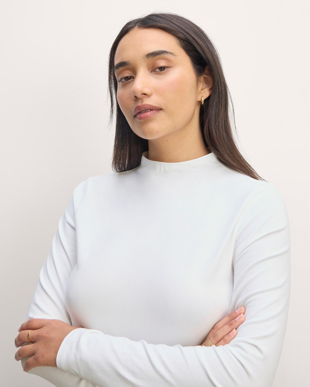 The Form Funnel-Neck Tee Product Image