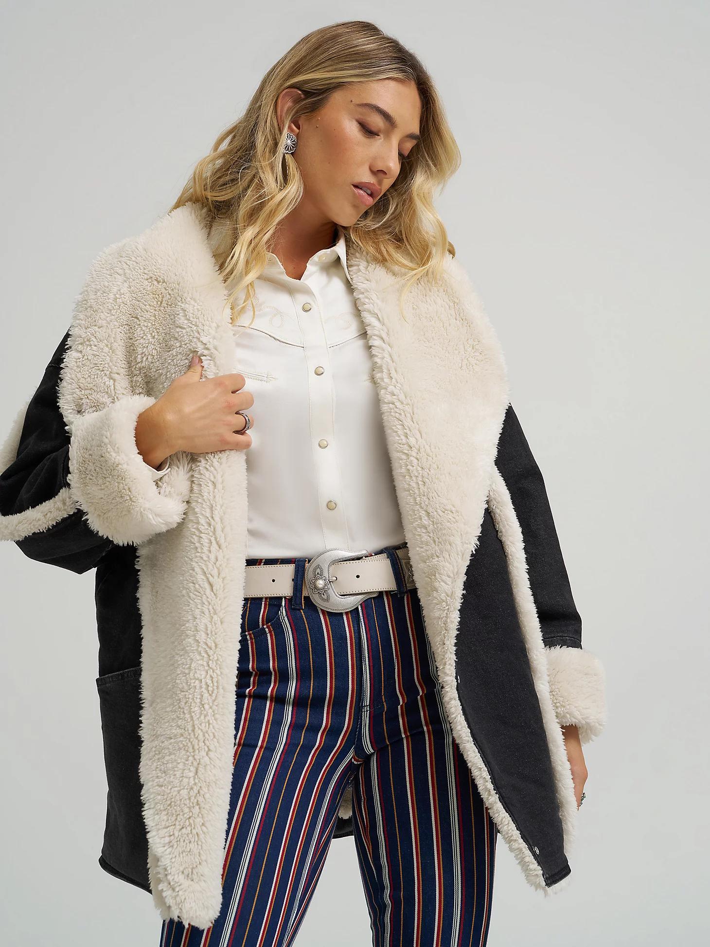 Wrangler x Lainey Wilson The Iconic Lainey Coat | Women's JACKETS & OUTERWEAR | Wrangler® Product Image