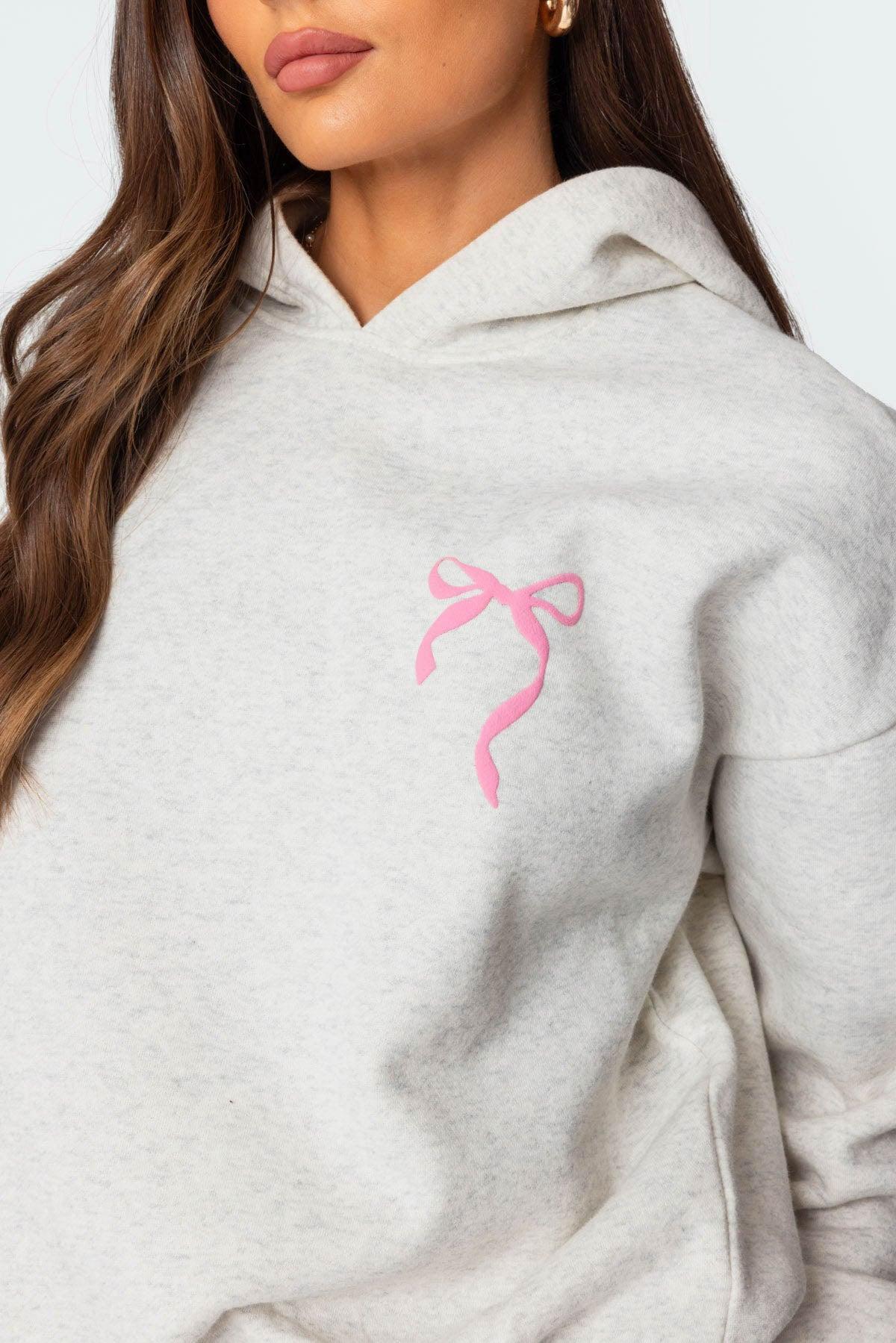 Sasha Bow Detail Hoodie Product Image
