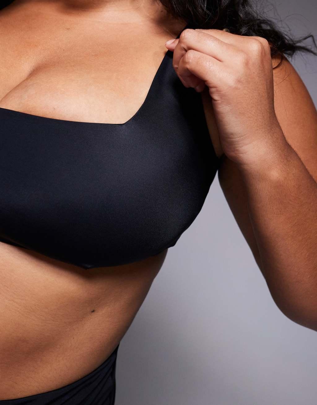 ASOS DESIGN Curve Maya mix and match square neck crop bikini top Product Image