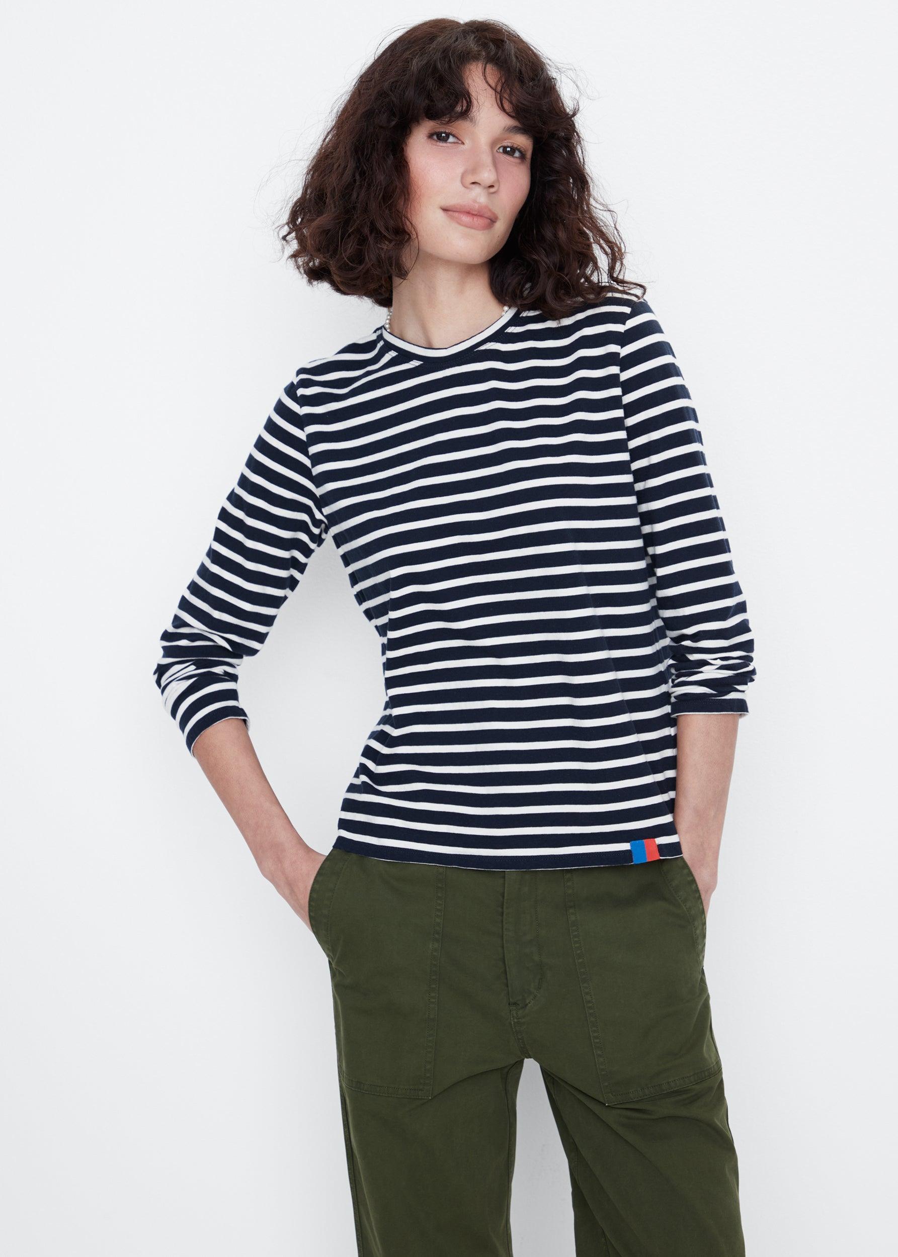 The Modern Long - Navy/Cream Female Product Image