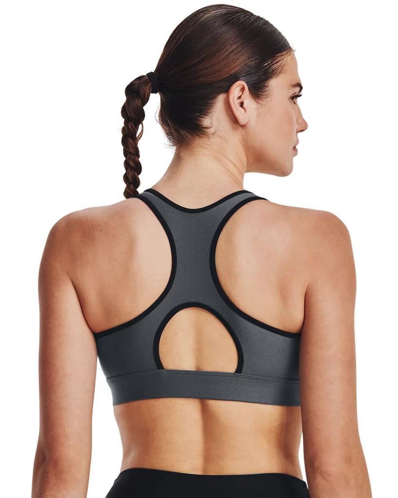 HeatGear Mid Womens Padless Sports Bra Product Image