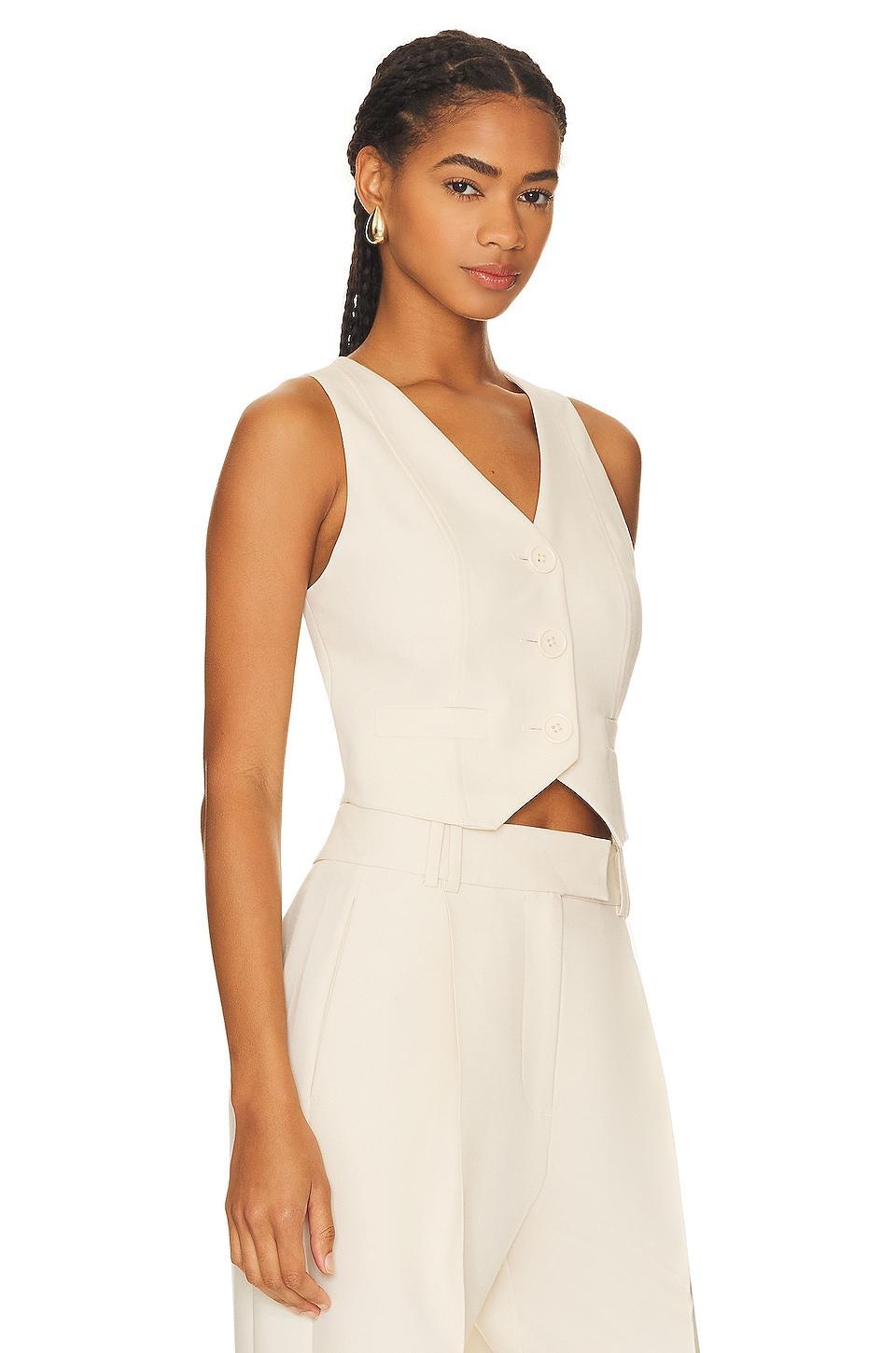 Irena Tailored Fitted Vest Shona Joy Product Image