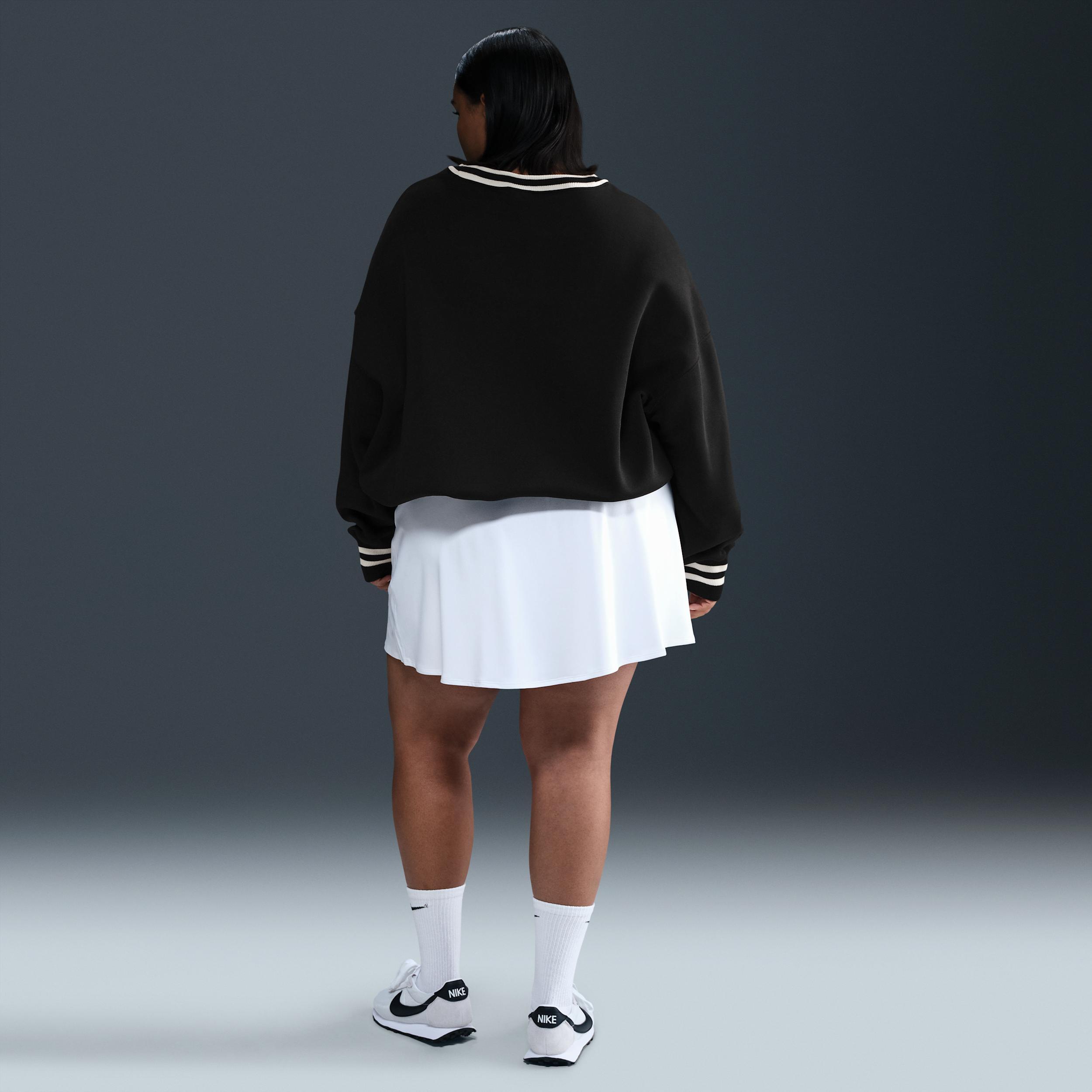 Women's Nike Sportswear Phoenix Fleece Oversized Graphic Crew-Neck Sweatshirt (Plus Size) Product Image