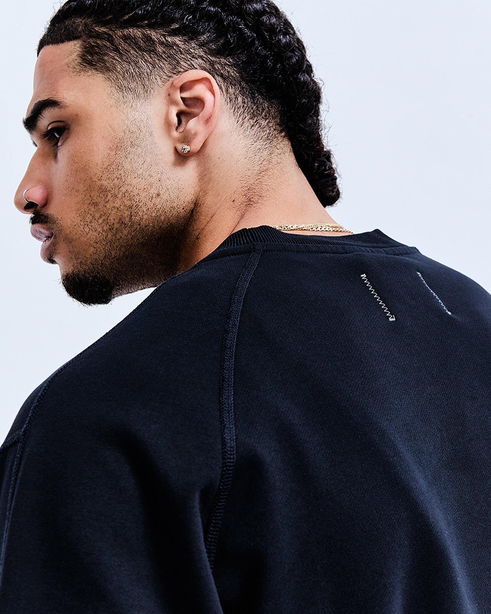 Midweight Terry Classic Crewneck - Vault Male Product Image