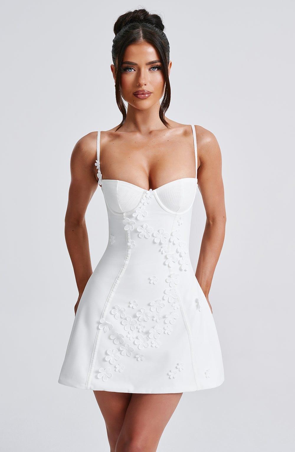Dalary Mini Dress - Ivory Product Image
