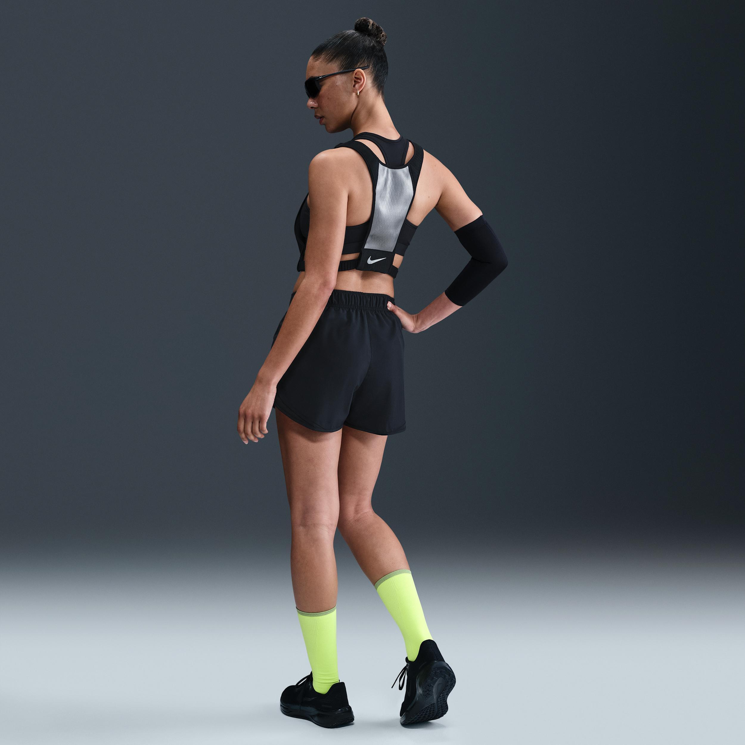 Nike Tempo Women's Dri-FIT Mid-Rise Brief-Lined Running Shorts Product Image
