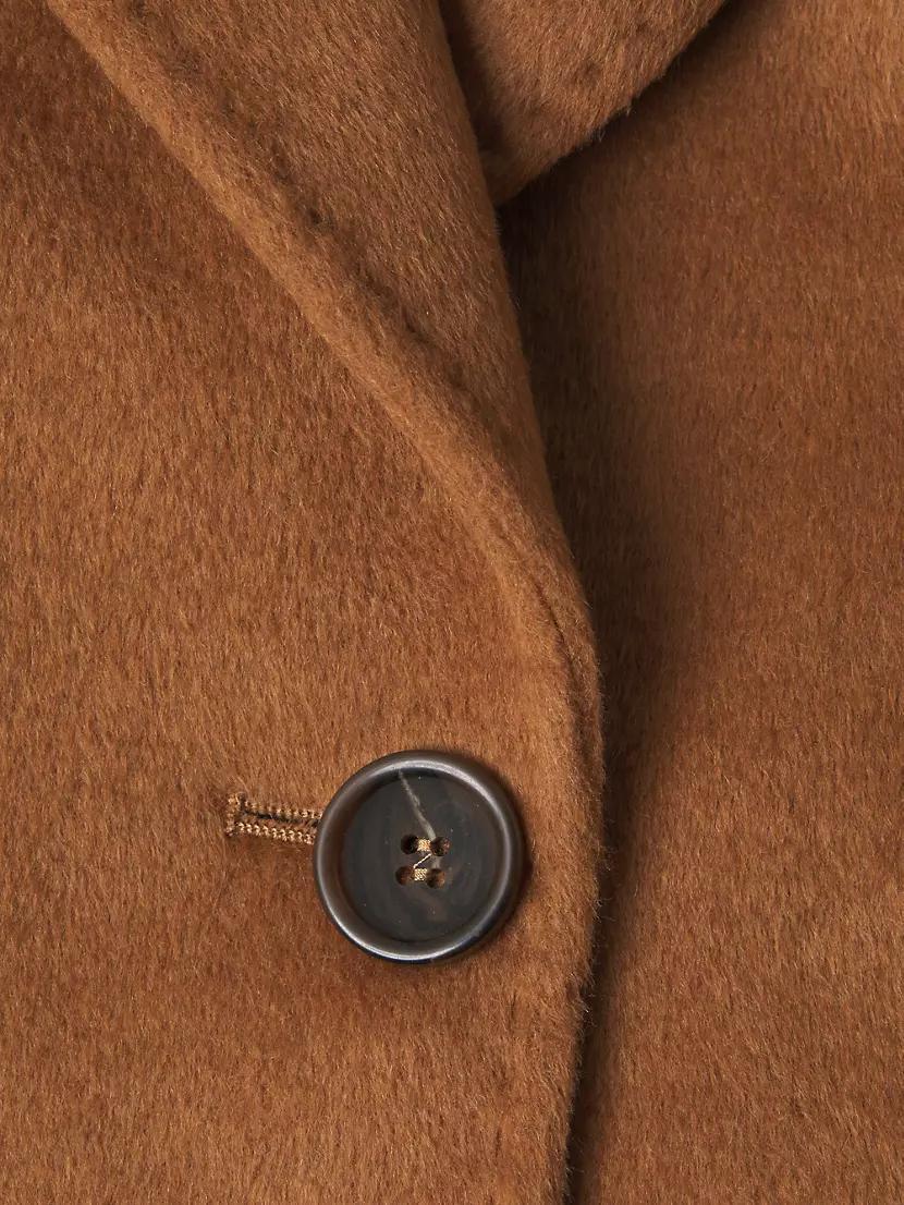 Wool-Blend Wrap Coat Product Image