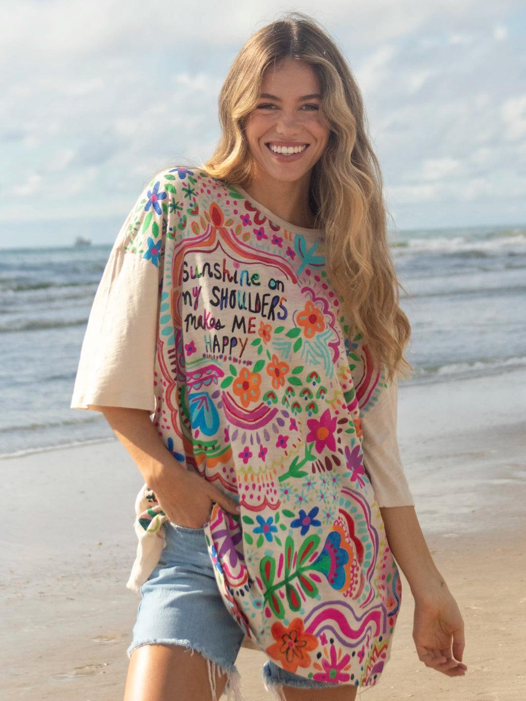 One Size Cotton Easy Tee Product Image