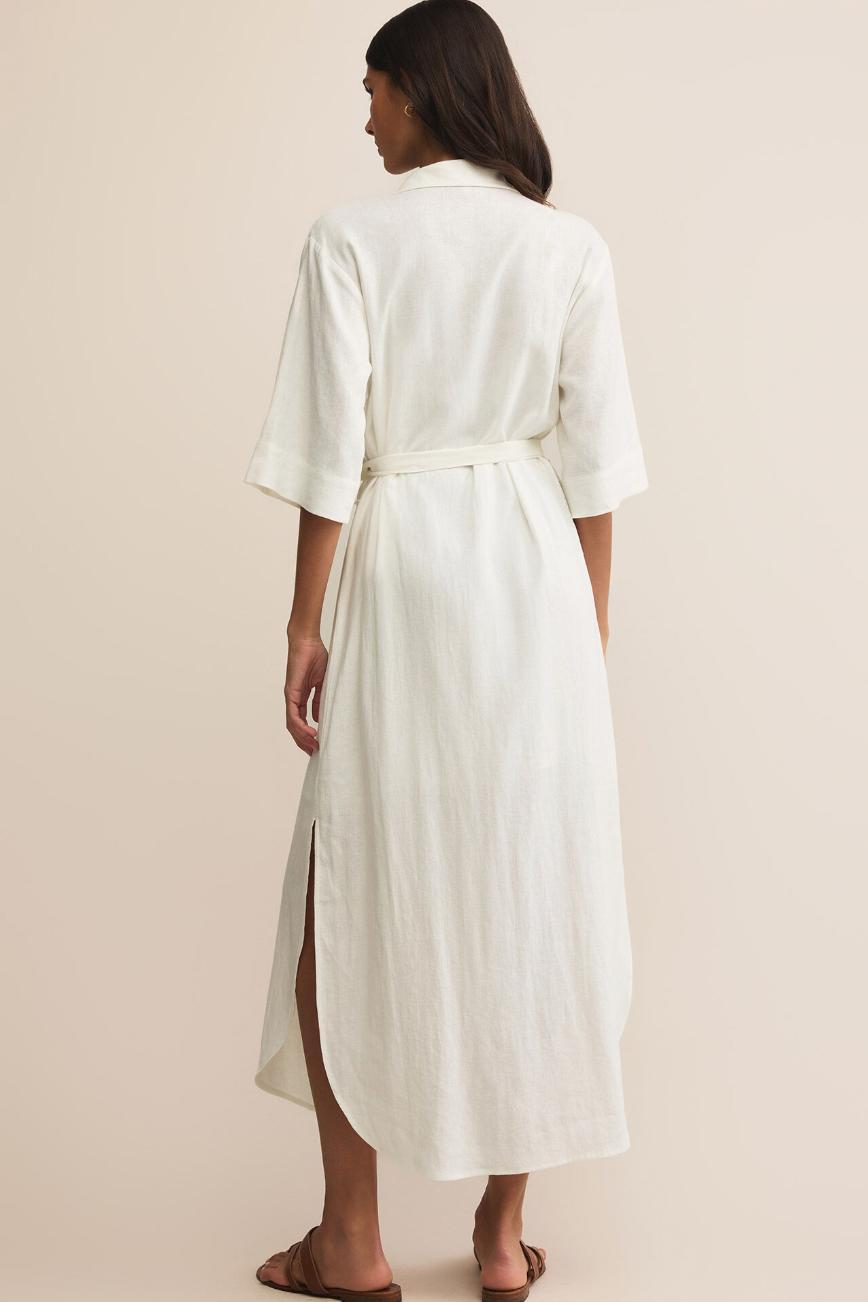 Brise Linen Midi Dress Product Image