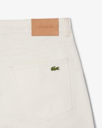 Straight Fit Denim Bermuda Shorts Product Image