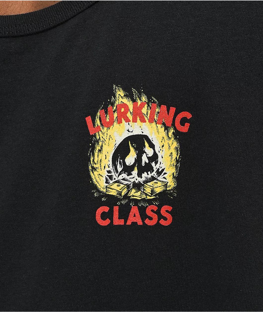 Lurking Class by Sketchy Tank x Stikker Trust Black Tank Top Product Image