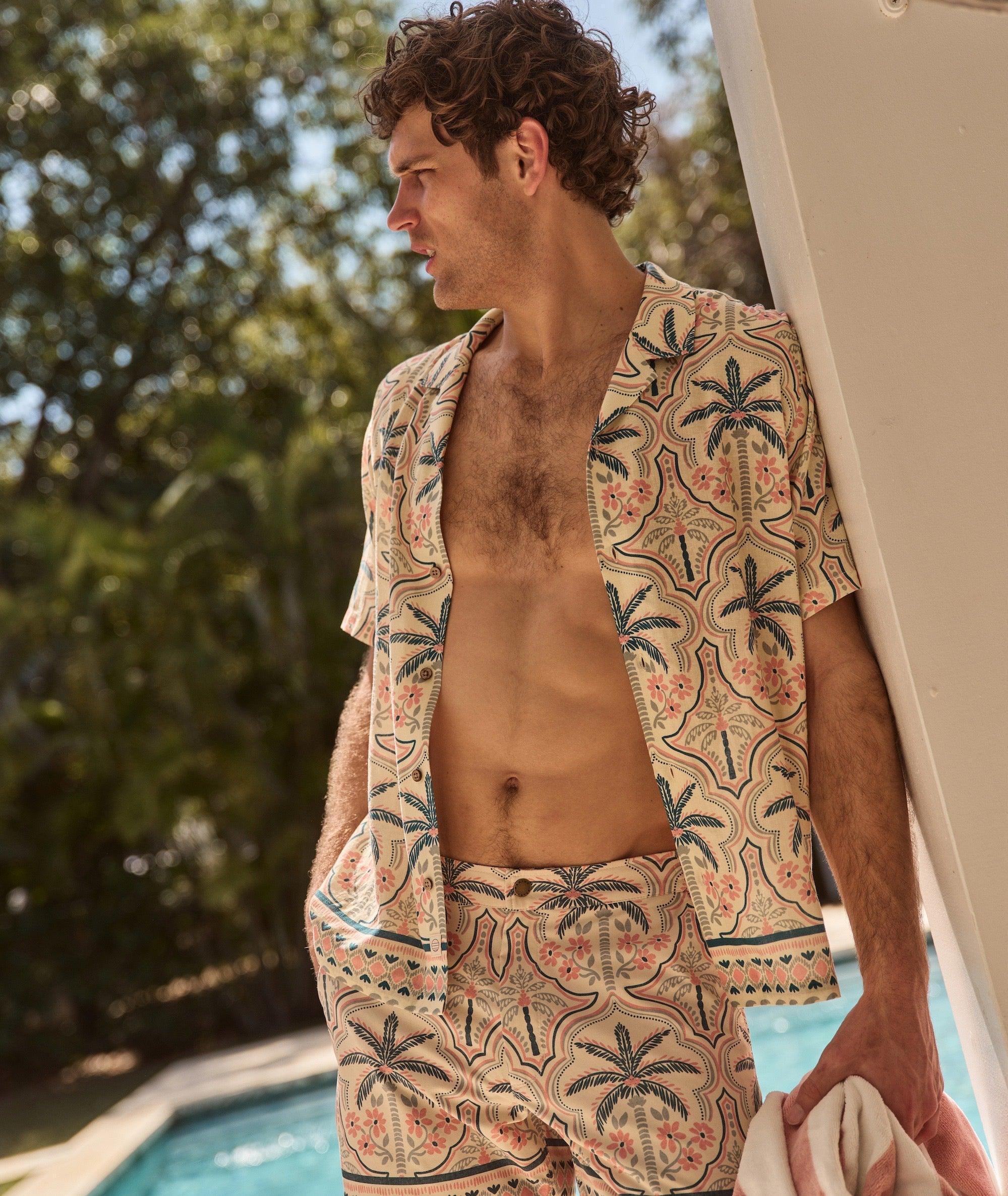 Archive Tencel Linen Resort Shirt Product Image