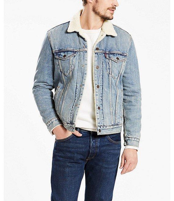 Levi's® Type III Sherpa Denim Trucker Jacket Product Image