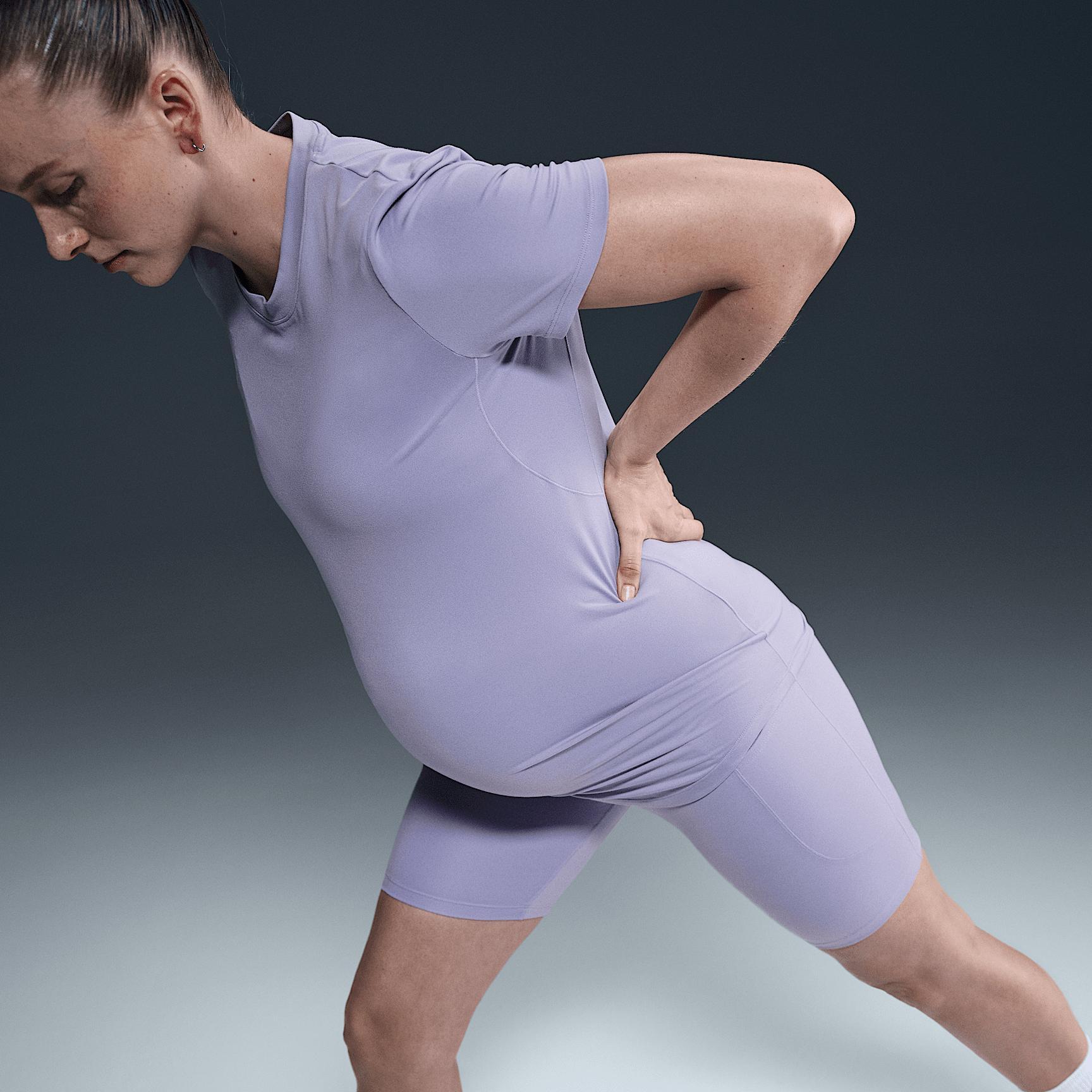 Nike Women's (M) One Dri-FIT Slim-Fit Short-Sleeve Top (Maternity) Product Image
