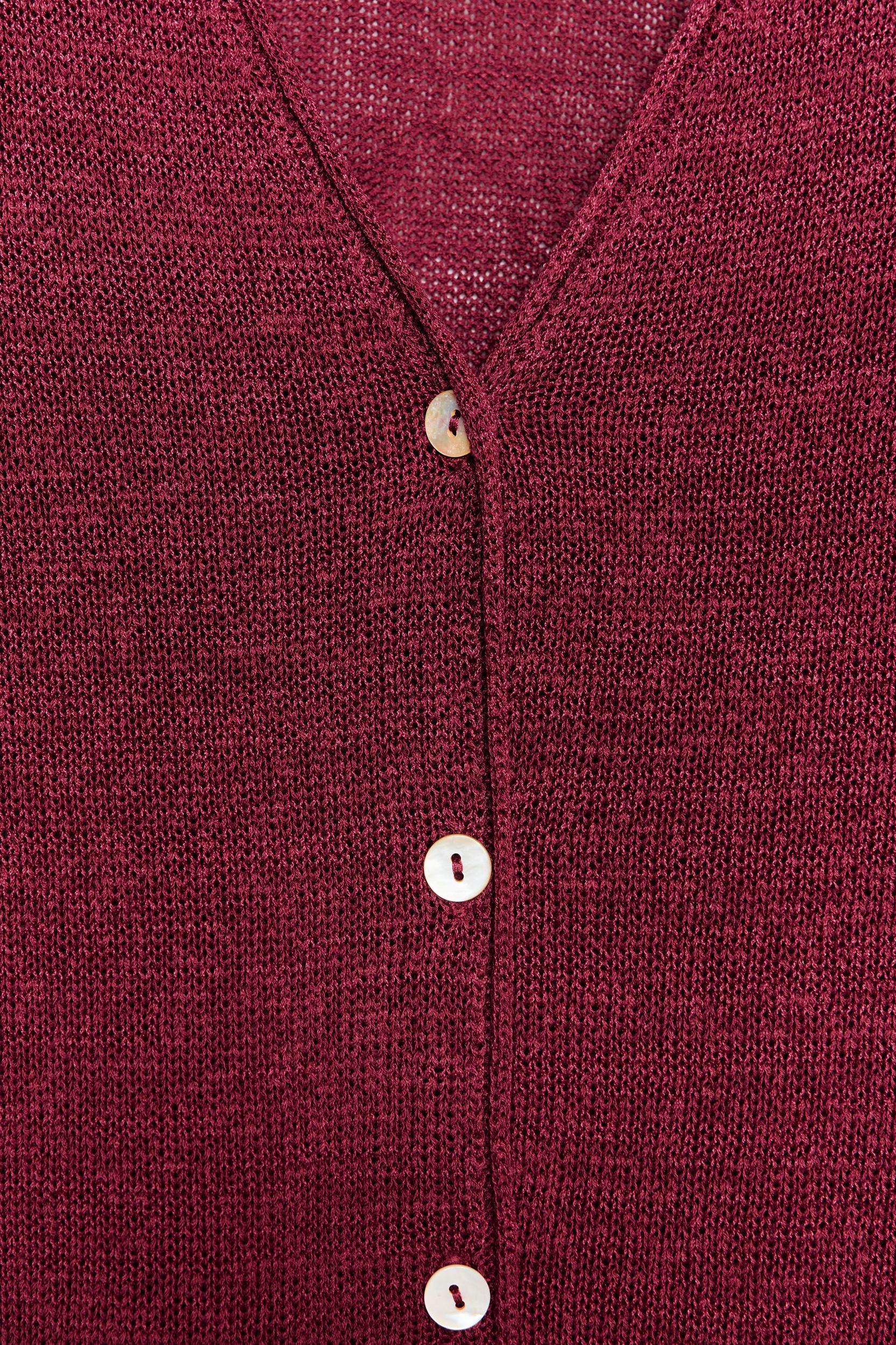 LINEN CARDIGAN Product Image