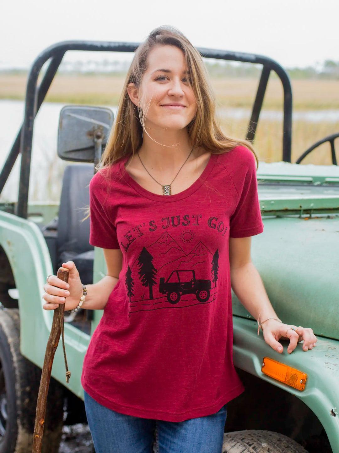 Boho Cotton Tee Shirt Product Image