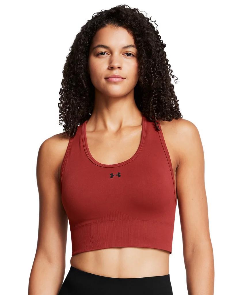 UA Vanish Seamless Womens Mid Sports Bra Product Image