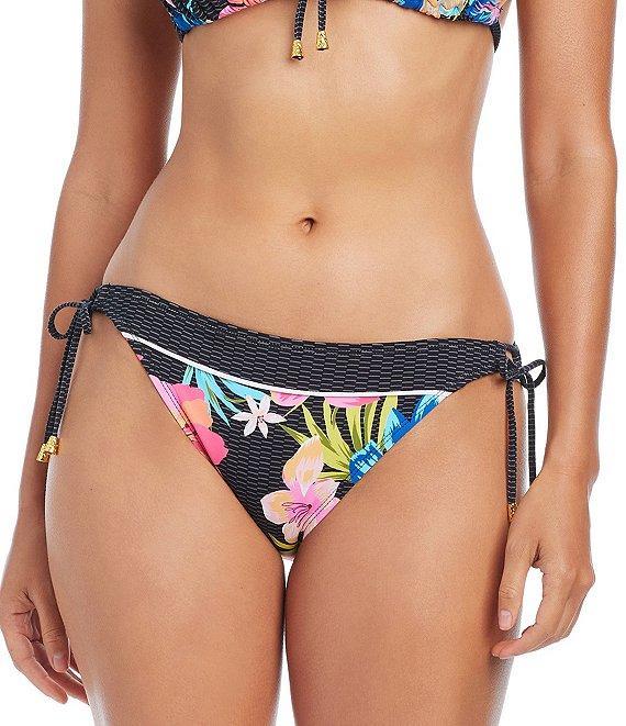 Bleu Rod Beattie Sweet Escape Floral Tie Side Hipster Swim Bottom Product Image