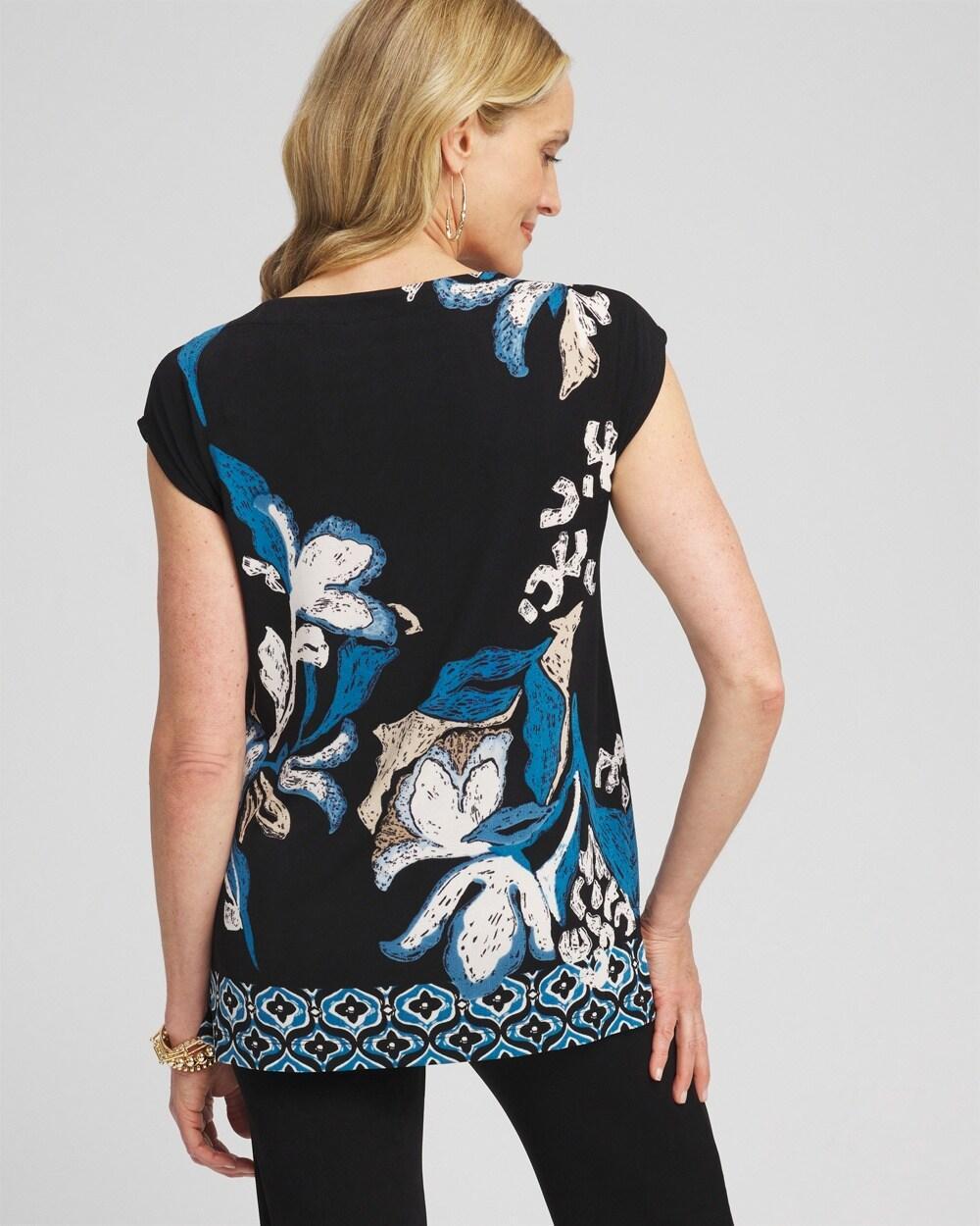 Zenergy® Soft Essentials 3/4 Sleeve Top Product Image